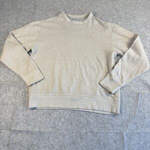 Vintage Champion Gray Grey Crewneck Sweatshirt Cotton Blend Unisex Adult Large